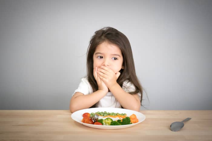 孩子生病时难以进食