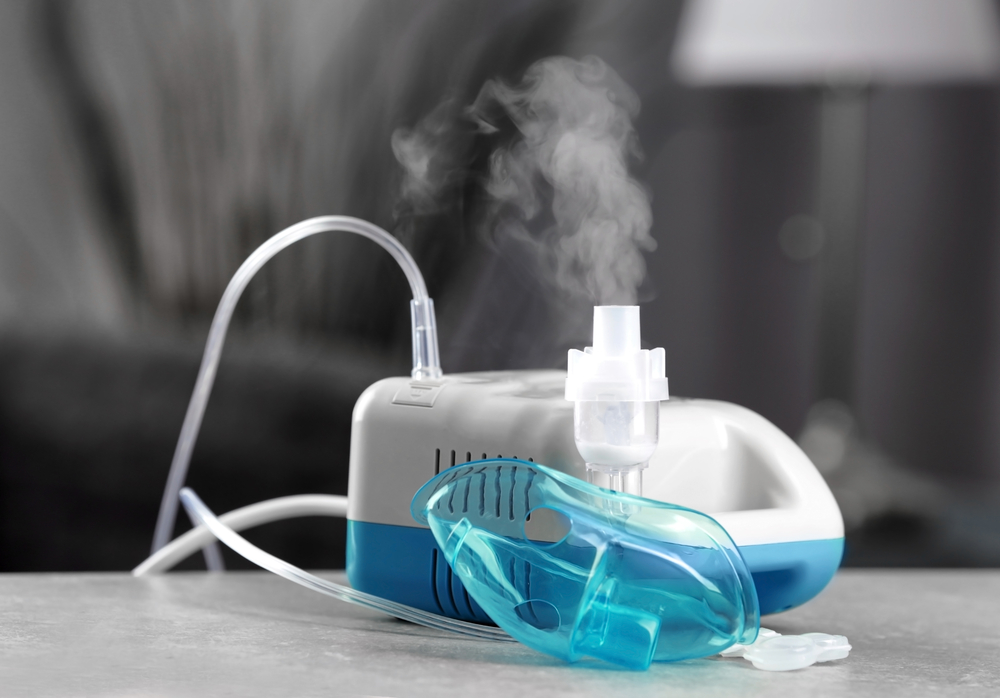 用于呼吸问题的药物的蒸汽吸入器雾化器