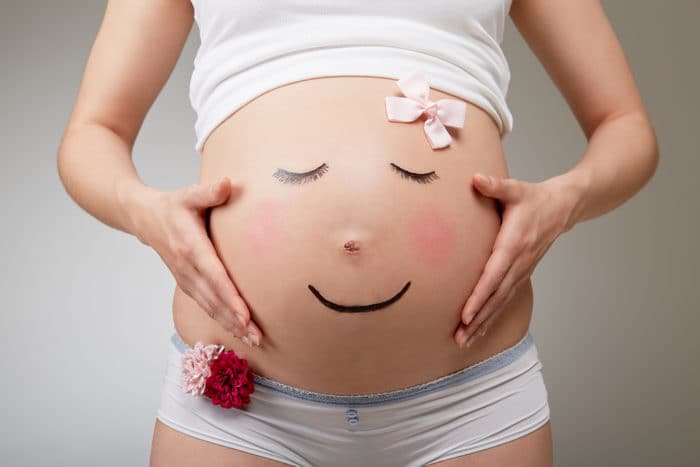 胎儿发育可以识别子宫中的面部